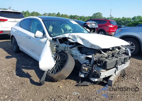 2019 Genesis G70 Elite z USA, uszkodzony, nr VIN KMTG34LA0KU034812